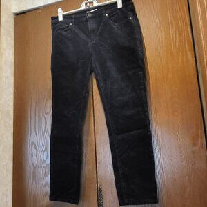 Loft velvet pants - modern skinny, 12